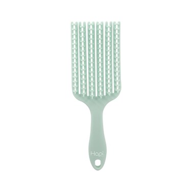 Cricket Hapi De-Knot Delight Detangler Brush, Medium, Light Green