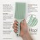 Cricket Hapi De-Knot Delight Detangler Brush, Medium, Light Green