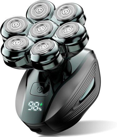 Cyruzi Head Shavers for Bald Men: 7D Floating with 120-MIN Run & IPX7