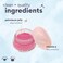 Dearcloud Dewy Lip Jam - Lip Balm with Vitamin E (Strawberry Peach)