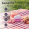 Dearcloud Dewy Lip Jam - Lip Balm with Vitamin E (Strawberry Peach)
