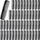 Didaey 50 Pcs Pocket Combs for Men 5'' Wide Fine Teeth Professional, Black