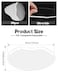 Ebanku 50PCS Shower Face Eye Shield, Clear Eyebrow Eyelash Shield Visors