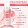 AuReve Eyelash Cleanser Concentrate 100ML Lash Shampoo Concentrate Peach