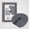 ForPro Professional Collection Forpro Premium Microfiber Massage Face Rest Cover, 10CT, Cool Grey