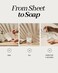 Soldove Hand Soap Sheet Bundle - 1 Pack (30 Sheets Total) + Refillable Glass Dispenser