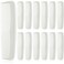 Hestya 24 Pack White Pocket Hair Combs, 5 Inch Double Side Fine Tooth