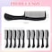 Hestya 300 Pcs Hair Combs in Bulk Individually Wrapped Plastic, Black