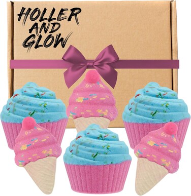 Holler & Glow Sweet Treat 6-PC Bath Bomb Gift Set