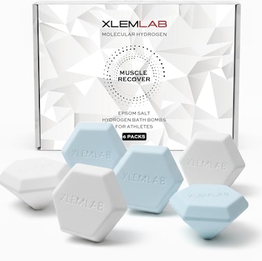 Xlemlab Hydrogen Bath Bombs Epsom Salt