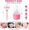 Ice Roller &amp; Face Ice Mold Set, 2-IN-1 Facial Cooling Massage Tools