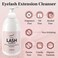 Svecke Lash Shampoo, 34 Fl Oz Eyelash Extension Cleanser for Salon Use