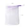 Leadigol 10PCS Face Cleansing Foaming Nets, Mesh Soap Pouch, Bubble Foam Double Layer Net Soap Sack Saver Pouch, White Pouch with Drawstring, Drawstring Holder Bags
