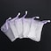 Leadigol 10PCS Face Cleansing Foaming Nets, Mesh Soap Pouch, Bubble Foam Double Layer Net Soap Sack Saver Pouch, White Pouch with Drawstring, Drawstring Holder Bags