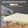 Macarrie 24 Pcs Massage Table Face Cradle Covers Microfiber, Gray