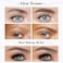 Oetuiow Microblading Eyebrow Pen, Eyebrow Pencil with 4-Fork-Tip (Light Brown)