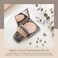 Fyntave Mini Powder Blush Brush, Fluffy Bristle, Compact Ergonomic Handle