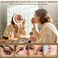 Mocado 30X Magnifying Mirror with Light, 6" Magnifying Mirror Suction Cup