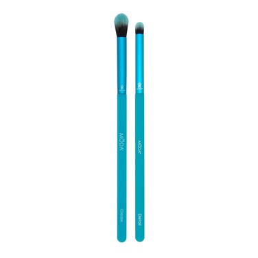 Moda Beauty Big Blender Duo Makeup Brush Set, 2PC, Vegan