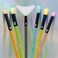 Moda Blend & Defend 6PC Eye Makeup Brush Kit with Eye Shield, Vegan