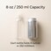 Mouyat 40 Pcs 8OZ Plastic Squeeze Bottles Bulk with Twist Top Cap 250ML