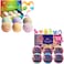 Two Sisters Mystical & Slime Surprise Bath Bomb Bundle: 6-Pack Mystical Bath Bombs + 6-Pack Slime Bath Bombs with Toys Inside