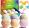 Two Sisters Mystical & Slime Surprise Bath Bomb Bundle: 6-Pack Mystical Bath Bombs + 6-Pack Slime Bath Bombs with Toys Inside