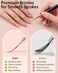 Difenni Nail Dotting Tool Set,5 Dotting Tools 5 Liner Brushes for Nails Painting