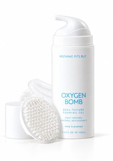 Nothing fits but Cleansing Dou Set - Face Cleanser & Silicone Pad, 3.4 Oz
