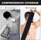 Owiizi Exfoliating Back Scrubber for Shower Double-Sided Back Scrub Washer