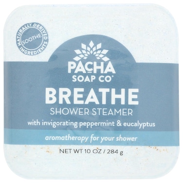 Pacha Soap Co Pacha Soap Breathe Shower Steamer, 10 Oz