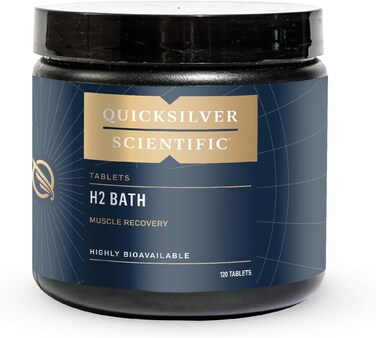 Quicksilver Scientific H2 Bath, Muscle Support, 120 Tablets