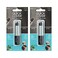 Red by Kiss Quick Cover Root Touch up Stick, Water-Resistant Temporary Gray Hair Concealer with Brush for Roots and Beard, Long-Lasting Coverage, Easy Application (2 Pack, Black)