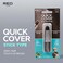 Red by Kiss Quick Cover Root Touch up Stick, Water-Resistant Temporary Gray Hair Concealer with Brush for Roots and Beard, Long-Lasting Coverage, Easy Application (2 Pack, Black)