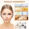 Birunwer Rice Exfoliant Ampoule Duo, Black and White Face Peeling Solution, Moisturizing Pore Minimizer, 2-Pack, 100ML