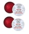 Rosebud Perfume Co. Minted Rose Lip Balm Two Pack: 2 X 0.8 Tins