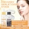 Roseye Black & White Rice Exfoliating Serum Set, 2.7 Floz - 2Pack
