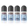 Scrubbington's Scrubbingtons Pit Stop Kids Natural Deodorant Roll on Coconut 4X 2.54 Fl Oz