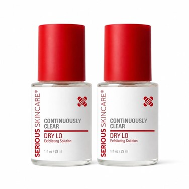 Serious Skincare Continuously Clear Dry-Lo Exfoliating Solution (2Pack)