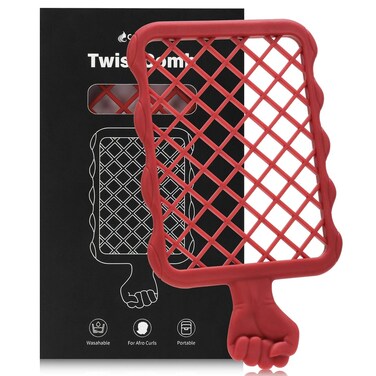 Combetter Twist Comb for Afro Hair Styling - Sponge Alt Creates Coils