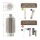 Tosage Upgraded Round Brush Volumizing Attachment for Shark Flexstyle Stone