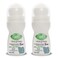 Vital Green Kids Roll-on Deodorant, Potassium Alum, Grapefruit & Oat, 2PK