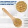 Vocoste Back Scrubber, Brown, 9.8 in Length