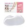 Walwal 50 Pcs Clear Disposable Shower Face Shield Visors