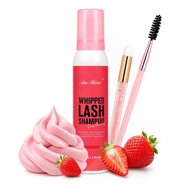 AuReve Whipped Lash Shampoo Eyelash Extension Cleanser 100ML/3.4fl.oz