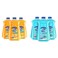 Dial Complete Antibacterial Liquid Hand Soap Refill, Gold, 52 Fl Oz & Complete Antibacterial Liquid Hand Soap Refill, Spring Water, 52 Fl Oz