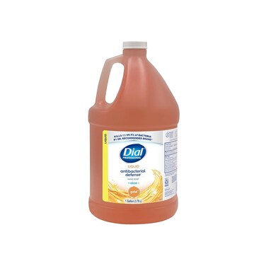 Dial Pro Gold Antibacterial Plus Aloe Liquid Hand Soap, 128 Oz.