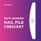 Staleks Pro Expert 41 Crescent Nail Buffer, 100/180 Grit, 10 Count