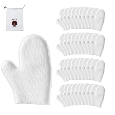 Cryslora Disposable Tanning Mitt, Tanning Lotion Mitt for Self Tanner 40PCS