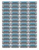 Dorco Pace 4 Pro - Four Blade Razor Shaving System - 52 Cartridge Refills (No Handle)